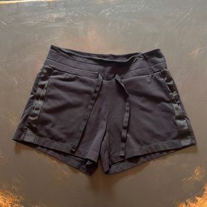 Black Athleta shorts